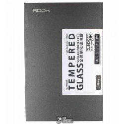Закаленное защитное стекло Rock для iPhone 7 Full Tempered glass screen protector, 0,26 mm 9H, черное