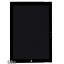 Дисплей для планшета Microsoft Surface Pro 3, 12,0 , черный, с сенсорным экраном (дисплейный модуль)