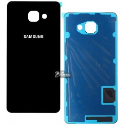 Задняя панель корпуса для Samsung A710F Galaxy A7 (2016), черная