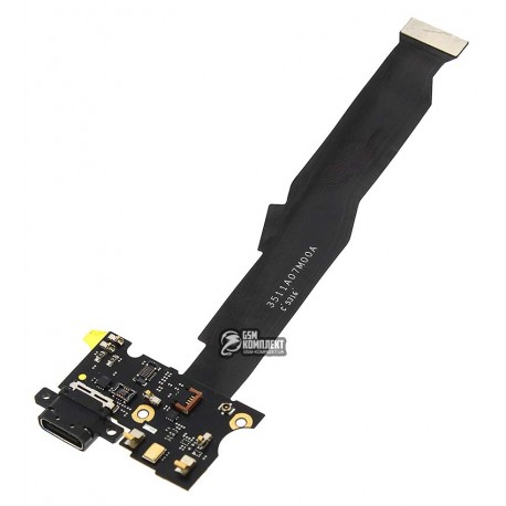 Шлейф для Xiaomi Mi5s, коннектора зарядки, с компонентами