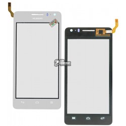 Тачскрін для Huawei U8950 Honor+ Ascend G600, U9508 Honor 2, білий, #CT1095FPC-A5-E Тачскрін для Huawei U8950 Honor+ Ascend G600, U9508 Honor 2, білий, #CT1095FPC-A5-E
