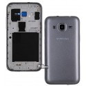 Корпус для Samsung G360H / DS Galaxy Core Prime, G360M / DS Galaxy Core Prime 4G LTE, сріблястий колір, dual SIM