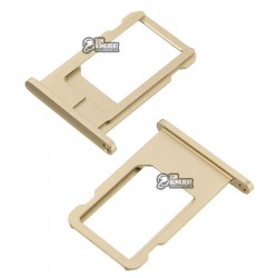 Держатель SIM-карты для Apple iPhone 6, золотистый Держатель SIM-карты для Apple iPhone 6, золотистый