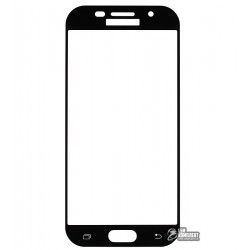 Закаленное защитное стекло для Samsung A520 Galaxy A5 2017 Duos, 0,26 мм 9H, черное