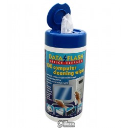 Влажные салфетки для оргтехники DataFlash DF1512B 100шт