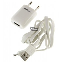 Зарядное устройство Remax Proda 1A RP-U11, с Micro-USB кабелем