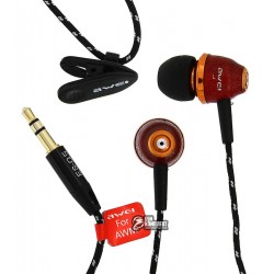 Навушники Awei ES-Q5 темне дерево