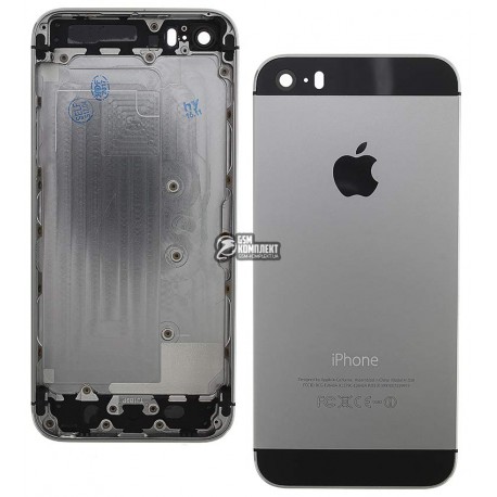 Корпус для Apple iPhone 5S, high-copy, чорний