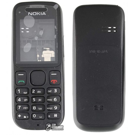 Корпус для Nokia 101, черный, копия ААА