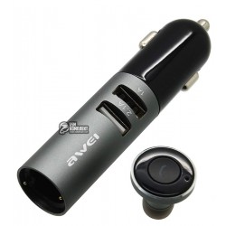 Автомобильная Bluetooth гарнитура Awei A870BL, Gray