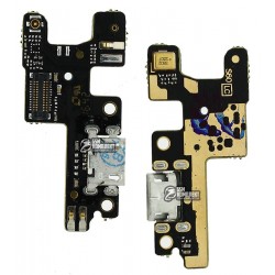 Шлейф для Lenovo S60, конектора зарядки, з компонентами