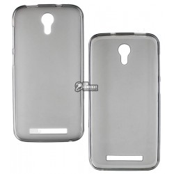 Силиконовый чехол для Doogee Y100 pro, прозрачно-черный