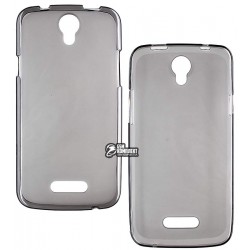 Силиконовый чехол для Doogee X6, прозрачно-черныйcase