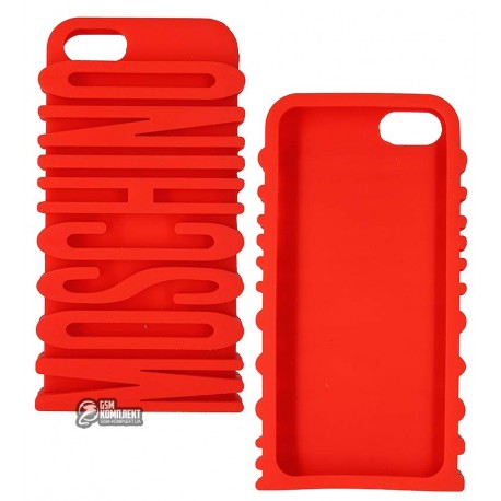 Чехол 3D Moschino Letter для Apple iPhone 5/5S mix color