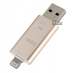 USB Flash Disk Hoco UD2 (MFI) lightning золотой 16GB USB Flash Disk Hoco UD2 (MFI) lightning золотой 16GB