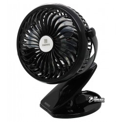 Портативный мини вентилятор Remax на прищепке F2