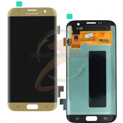 Дисплей для Samsung G935F Galaxy S7 EDGE, G935FD Galaxy S7 EDGE Duos, золотистый, с сенсорным экраном (дисплейный модуль) Дисплей для Samsung G935F Galaxy S7 EDGE, G935FD Galaxy S7 EDGE Duos, золотистый, с сенсорным экраном (дисплейный модуль)