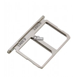 Тримач SIM-карти для Samsung G920FD Galaxy S6 Duos, золотистий колір Тримач SIM-карти для Samsung G920FD Galaxy S6 Duos, золотистий колір