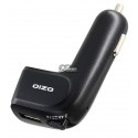 Автомобільний зарядний пристрій Ozio 5V / 1-2.4A Dual Чорний