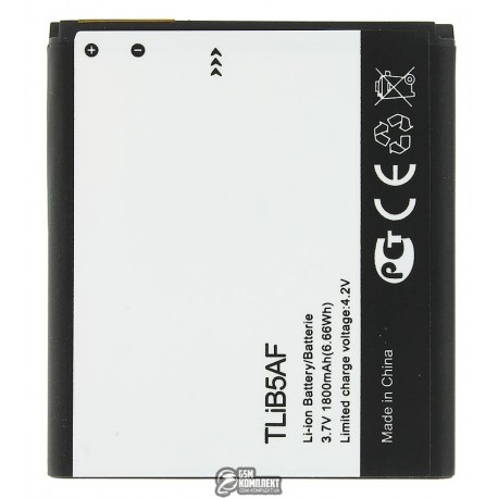 Аккумулятор YLiB5AF для Alcatel 5036D One Touch Pop C5 (Li-ion 3.7V 1800mAh)