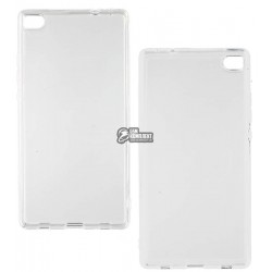 Чехол силиконовый для Huawei P8, прозрачный