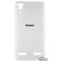 Чохол для Lenovo A6000, A6010, K3 (K30-T), K3 (K30-W), силіконовий, білий