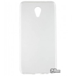 Чехол защитный для Meizu M5 Note, силиконовый, прозрачный