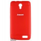 Чехол защитный для Lenovo A319, силиконовый, красный