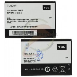 Акумулятор (акб) TLi020F1 для Alcatel One Touch 4045D POP 2, One Touch 6036 Idol 2 Mini S, Li-ion, 3,8 В, 2000 мАч Акумулятор (акб) TLi020F1 для Alcatel One Touch 4045D POP 2, One Touch 6036 Idol 2 Mini S, Li-ion, 3,8 В, 2000 мАч