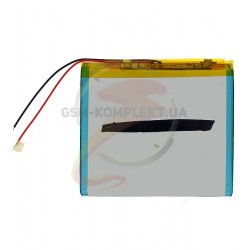 Акумулятор (акб), 85 мм, 100 мм, 3,4 мм, Li-ion, 3,7 В, 3000 мАч