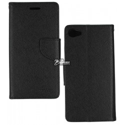 Чехол для Meizu U10, Mercury Goospery, книжка, черная