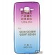 Чехол накладка 2 COLOR for Samsung Galaxy G530 Grand Prime/ G531 Violet, силиконовый, золотой