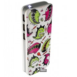 Power bank (портативная батарея) HOCO UPB06 colorful 12000mAh , Foodie