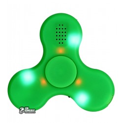 Спиннер с LED подсветкой, динамиком и Bluetooth, пластиковый