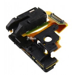 Шлейф для Sony C5502 M36h Xperia ZR, C5503 M36i Xperia ZR, коннектора наушников, c датчиком приближения, с компонентами Шлейф для Sony C5502 M36h Xperia ZR, C5503 M36i Xperia ZR, коннектора наушников, c датчиком приближения, с компонентами