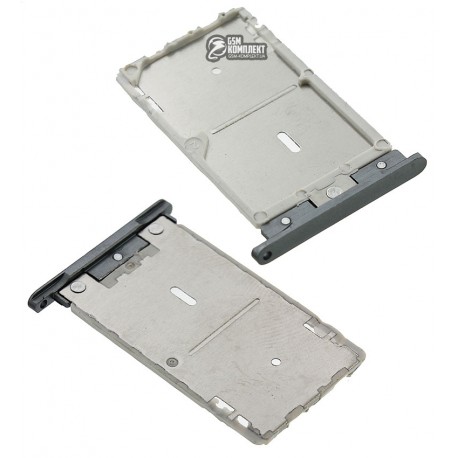 Держатель SIM-карты для Xiaomi Redmi Note 3, серый