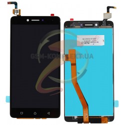 Дисплей для Lenovo K6 Note (K53a48), черный, с сенсорным экраном (дисплейный модуль)