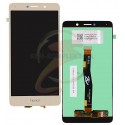 Дисплей для Huawei GR5 (2017), Honor 6X, Mate 9 Lite, золотистый, с тачскрином, High quality, BL-L23/BLN-L21