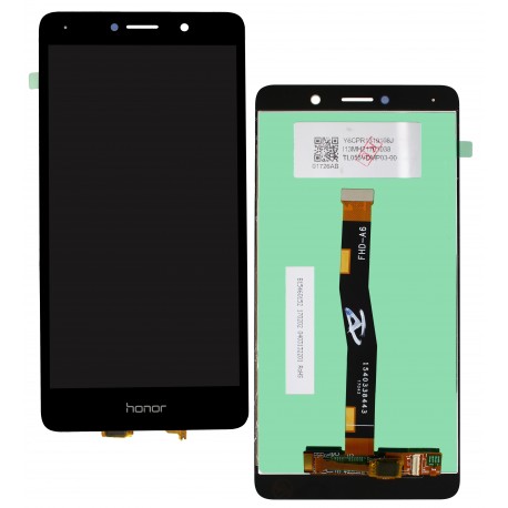 Дисплей для Huawei Honor 6X, черный, с сенсорным экраном