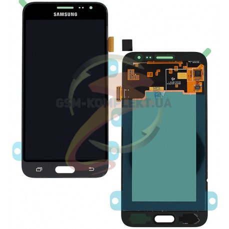 Дисплей для Samsung J320H/DS Galaxy J3 (2016), чорний, з сенсорним екраном (дисплейний модуль),original (PRC)