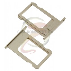 Держатель SIM-карты для Apple iPhone 5S, iPhone SE, золотистый Держатель SIM-карты для Apple iPhone 5S, iPhone SE, золотистый