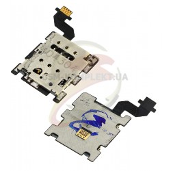 Коннектор SIM-карты для HTC One M8, One M8s, для одной SIM-карты, со шлейфом Коннектор SIM-карты для HTC One M8, One M8s, для одной SIM-карты, со шлейфом