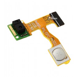 Шлейф для Lenovo A850, кнопки ввімкнення, з датчиком приближення, з компонентами