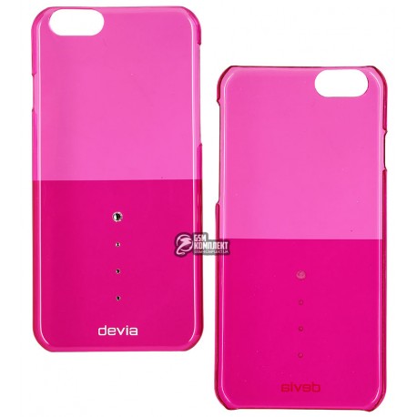 Чехол защитный Devia Swarovski Element для iPhone 6S/6, силиконовый