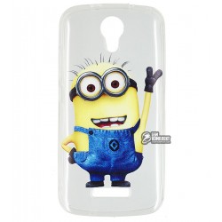 Чехол накладка для Doogee X3, с рисунком, миньон Чехол накладка для Doogee X3, с рисунком, миньон