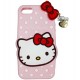 Чехол 3D Hello Kitty для iPhone 5/5S светло-розовый