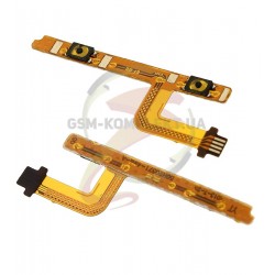 Шлейф для HTC Desire 601, кнопок звука, с компонентами