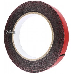 Двухсторонний скотч на вспененной основе, ширина 19мм, длина 5м,толщина 1мм