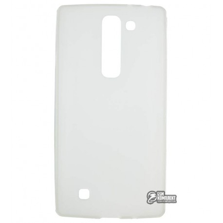 Чехол защитный для LG H502 Magna, силиконовый, белый