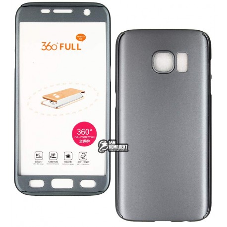 Чехол 360 full protector с защитным стеклом для Samsung Galaxy  S7